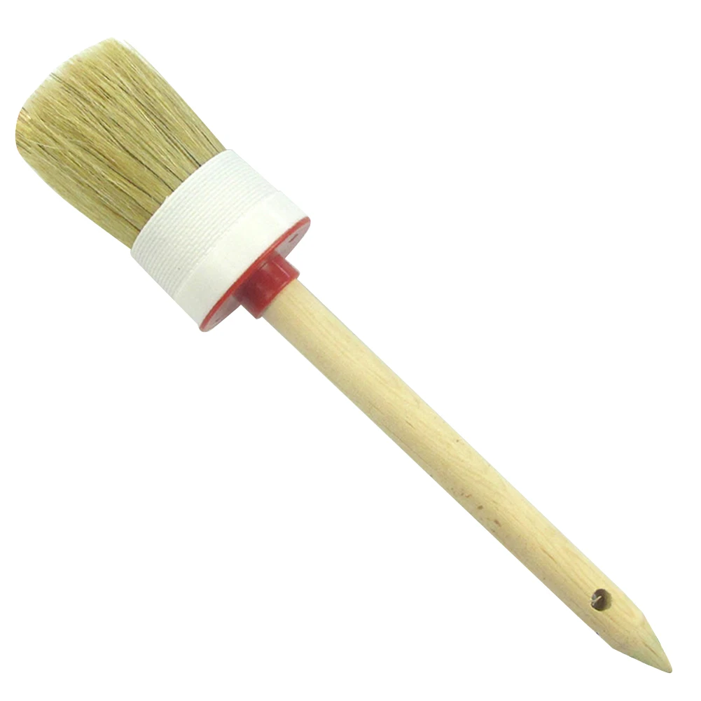 Soft Wood Handle Car Detailing Brush Paint & Wash Brushes for Cleaning Dashboard Seat Wheel 