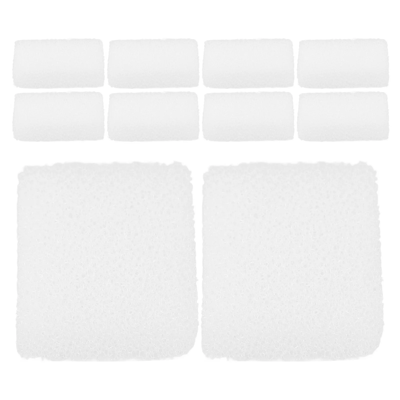 

10Pcs Pet Water Fountain Filter Cat Fountain Filters White Sponge Long Lasting Filtration Water Dispenser Accessories