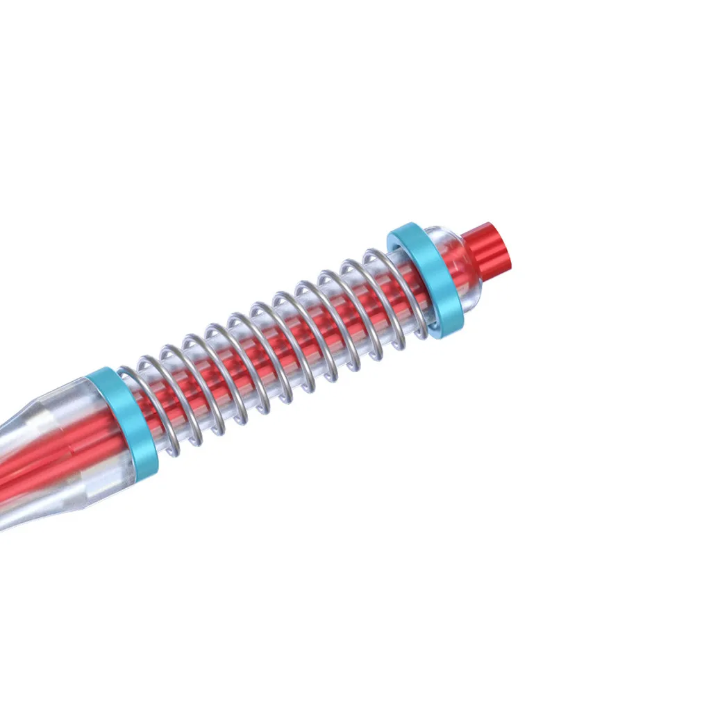 CUESOUL TERO AK7 مهاوي/ جذع رمي السهام الكربونية، نحيف، ربيعي مدمج تلسكوبي-أحمر، مجموعة من 3 قطع