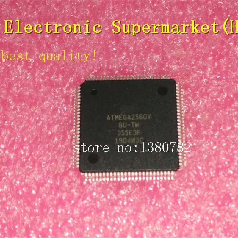 Free Shipping 5pcs/lots ATMEGA2560V-8AU ATMEGA2560V  QFP-100 New original IC In stock!