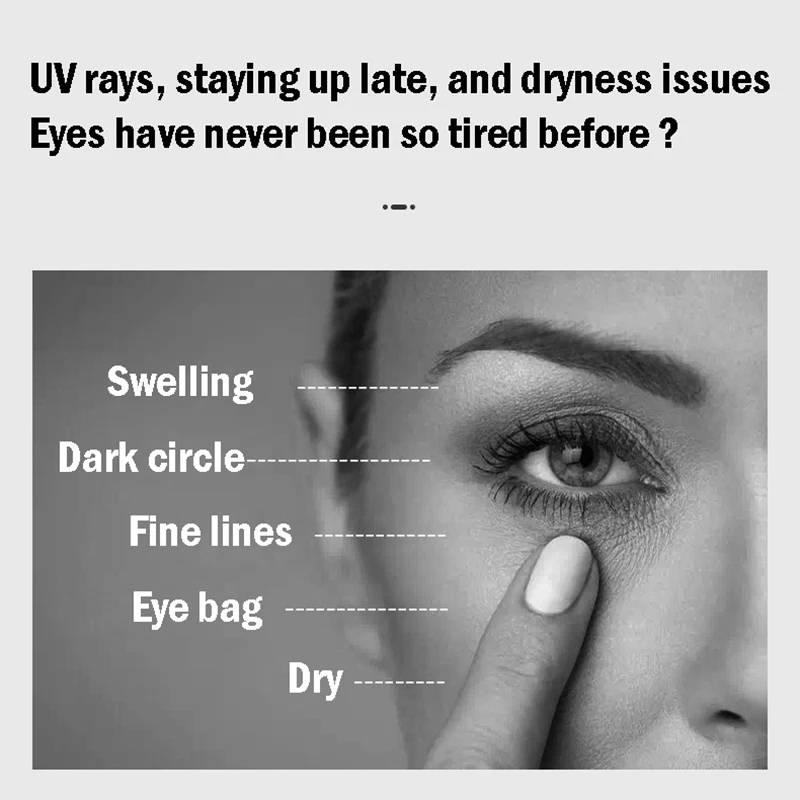 60개 해초 크리스탈 콜라겐 아이 마스크 다크서클 방지 보습 안티에이징 주름 방지 아이 패치 눈 젤 마스크