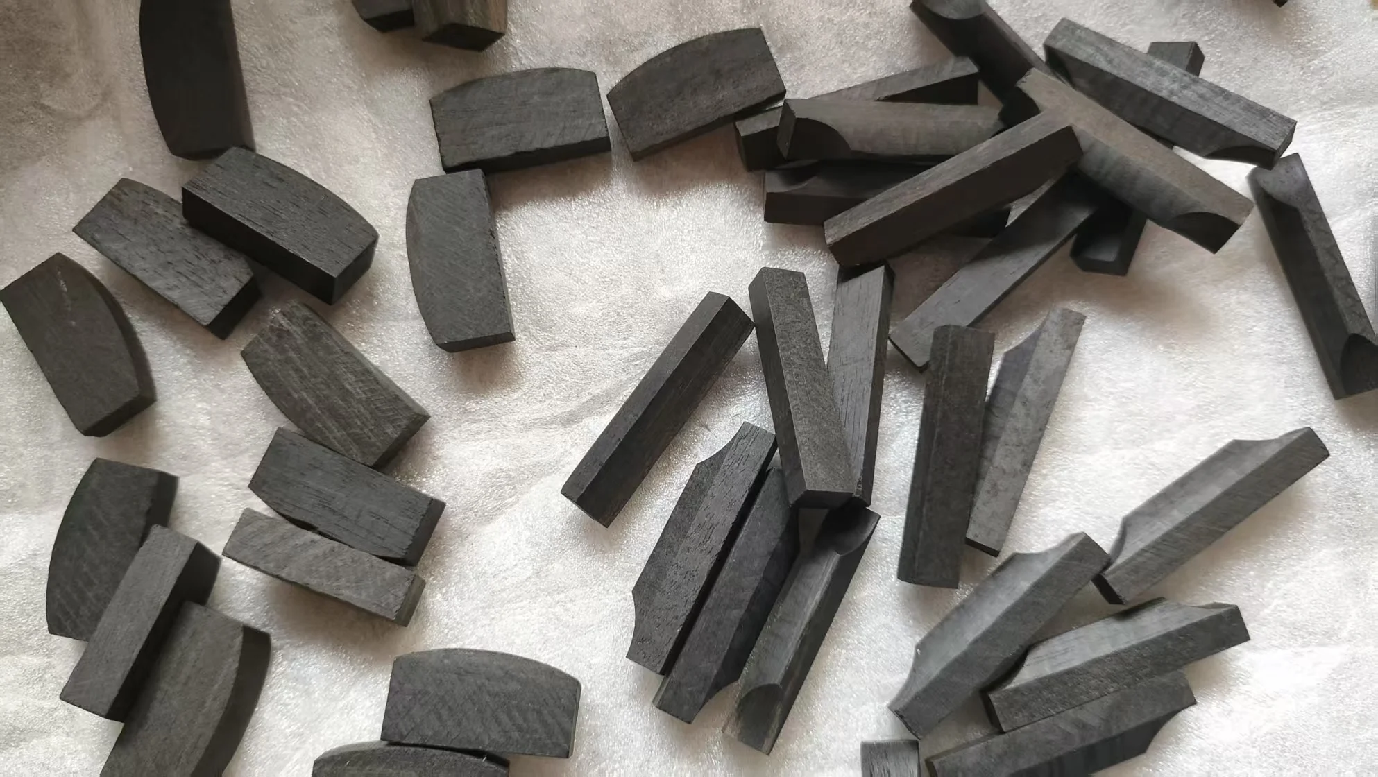 Violin Parts Ebony Violin Saddle or Violin Nuts Fiddle Parts 4/4