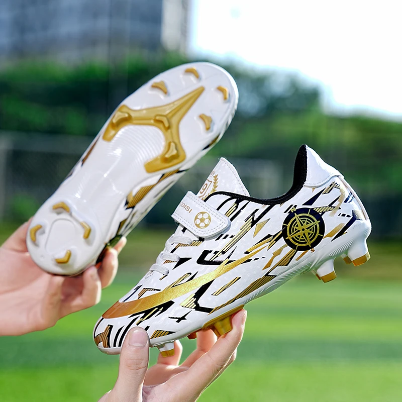 YISHEN Fußball Schuhe Kinder Fußball Schuhe TF/FG Stollen Gras Ausbildung Sport Schuhe Trend Sneaker Für Jungen Chaussures De fußball