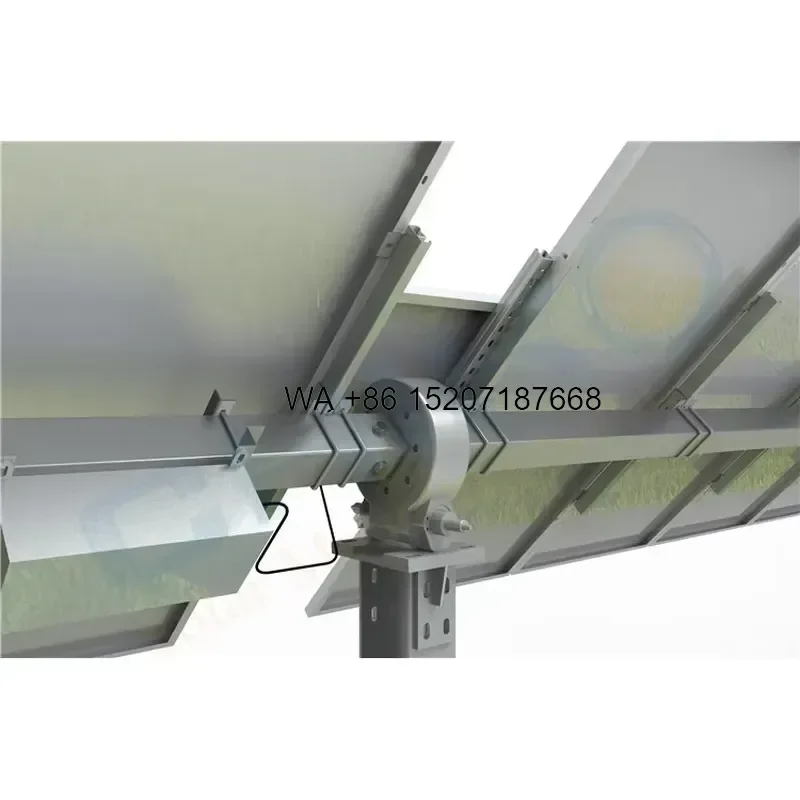 Wmwmnu for Ground Solar Mounting System Single Axis Tracker Aluminum PV Panel Support Structure OEM Custom