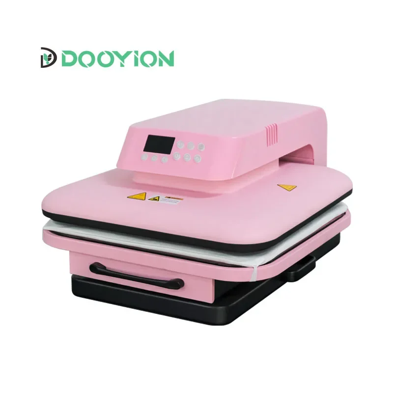 Hot sale New Design 38*38 home use Dye Sublimation hot stamping tshirt dtf transfer automatic Heat Press Machine electric