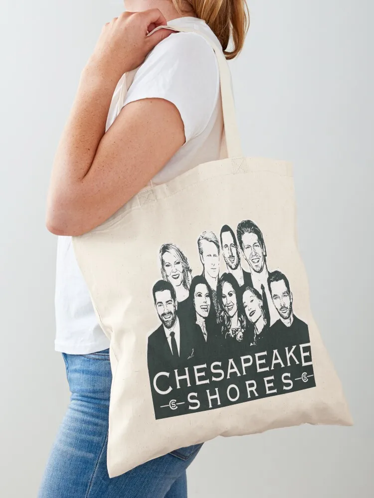 

Chesapeake Shores crew (w/ logo) Tote Bag Women's shopper bag free delivery bags shopping bags foldable tote bag custom