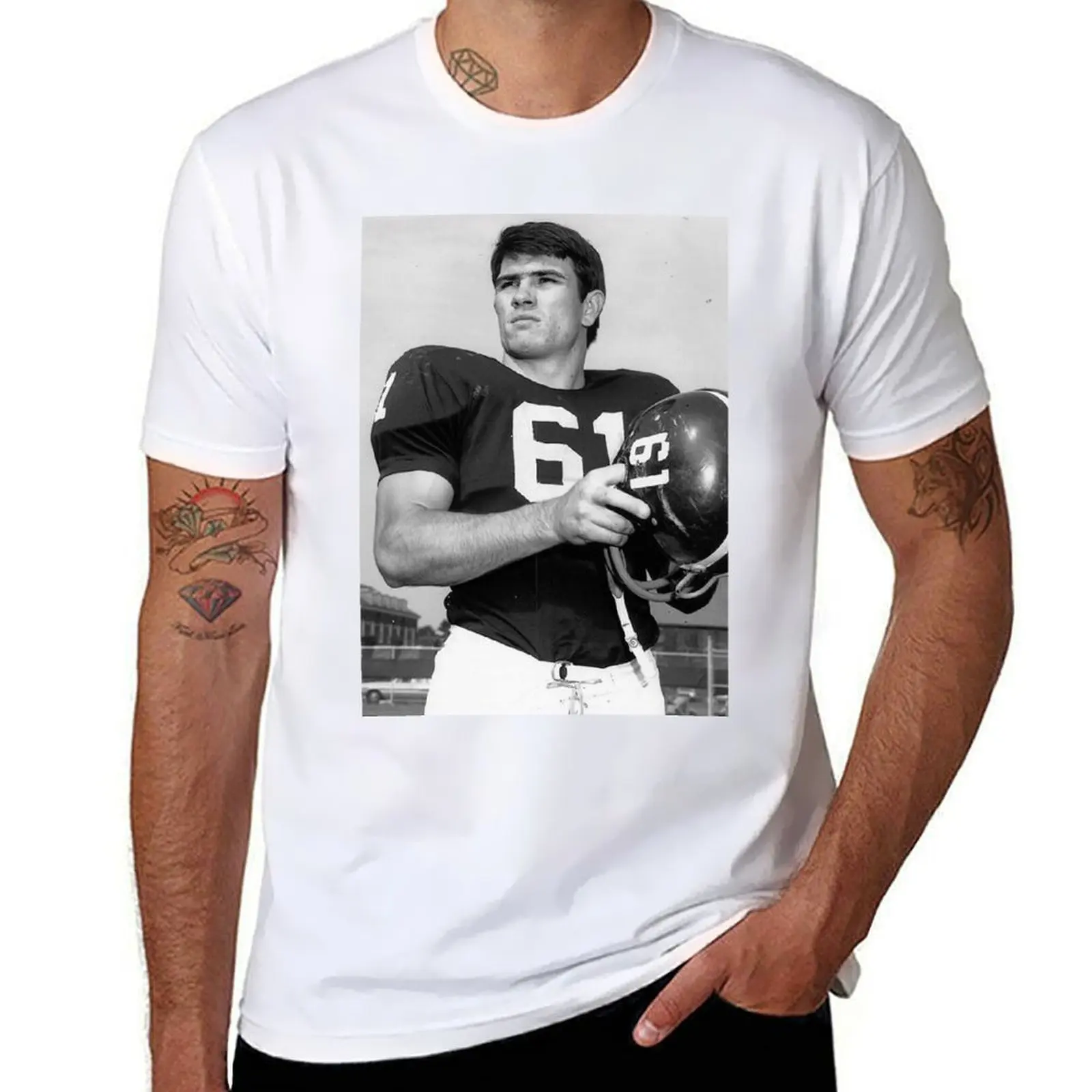 

Tommy Lee Jones Harvard Football T-Shirt anime clothes quick drying summer 2025 cheap stuff clothing for men