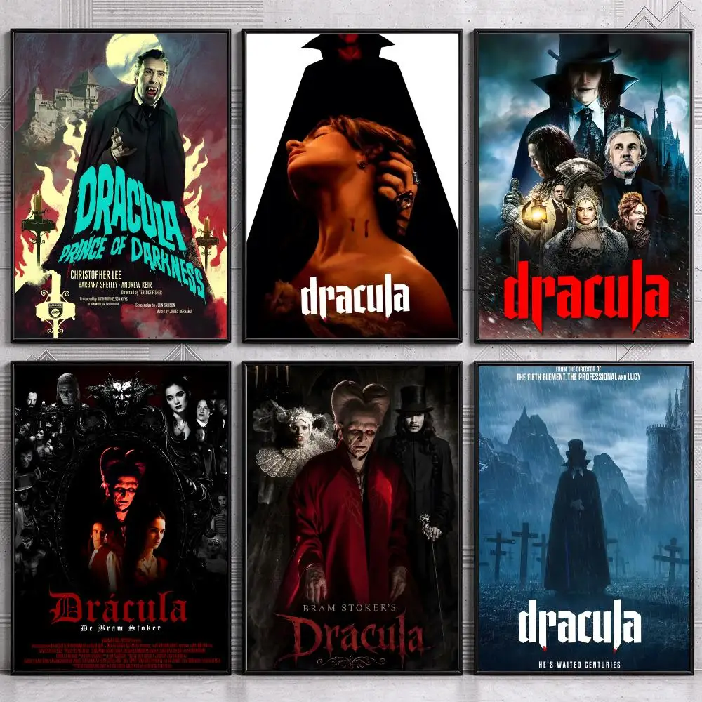 Collector Vintage Novel Illustration Poster Print Dracula Poster Modern Wall Art Bedroom Living Room Print Unframed