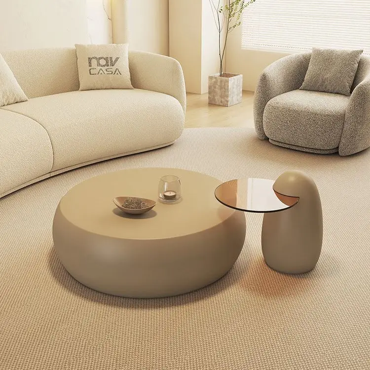 *- High-End Luxury Lift Top Coffee Table With Glass Top Modern Design Style Popular Product