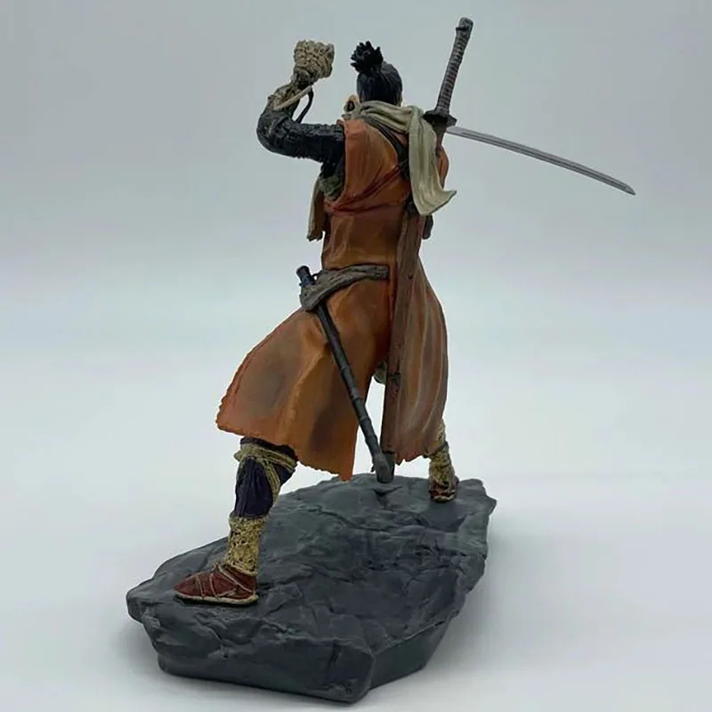 Sekiro الظلال يموت مرتين الذئب الشكل 20 سنتيمتر لعبة عمل التماثيل أنيمي GK تمثال PVC جمع نموذج حلية اللعب هدية للاعبين #6
