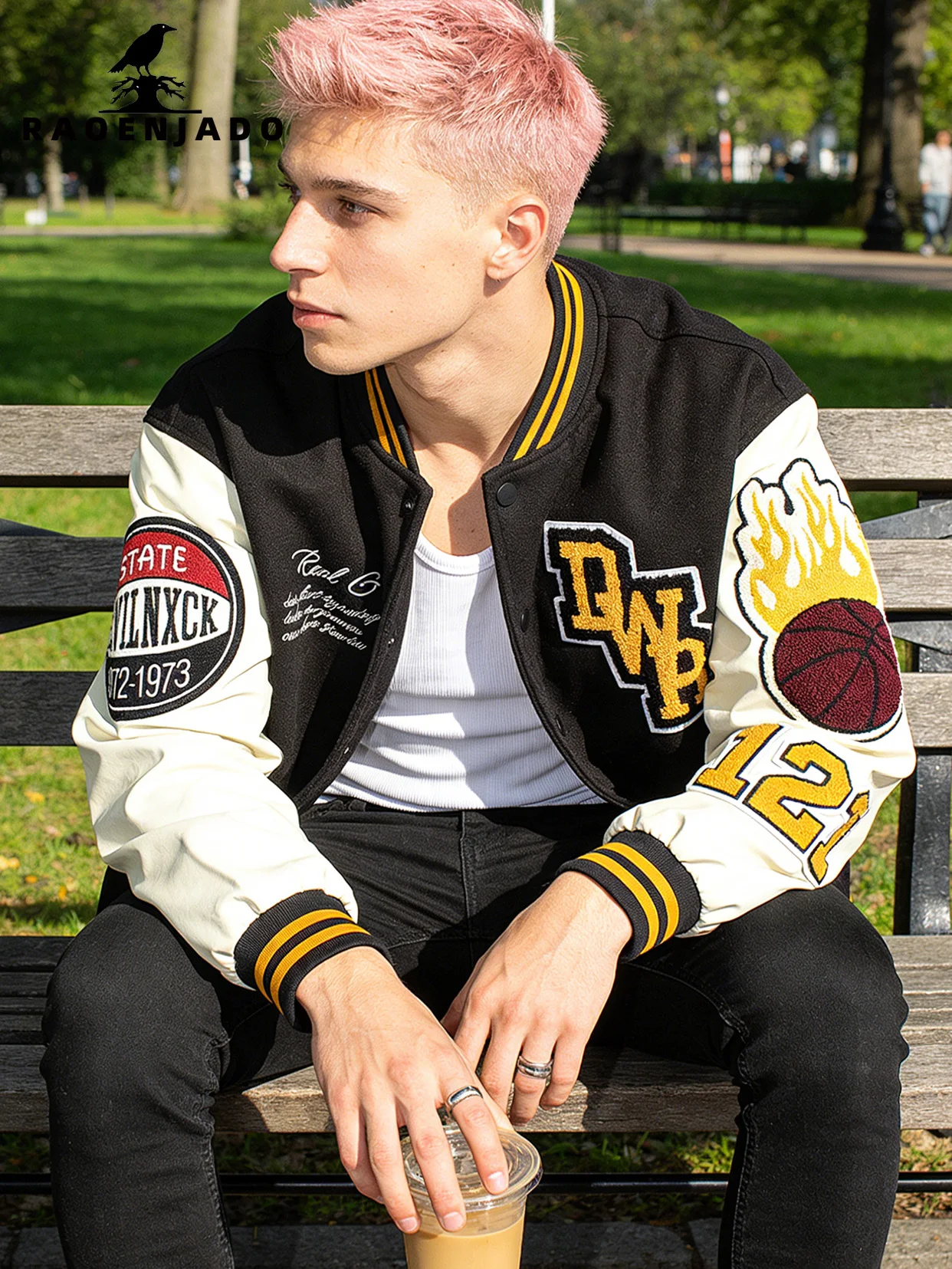 Jaket Varsity Vintage Pria Gay - Varsity Jacket Letterman ulasan dan harga