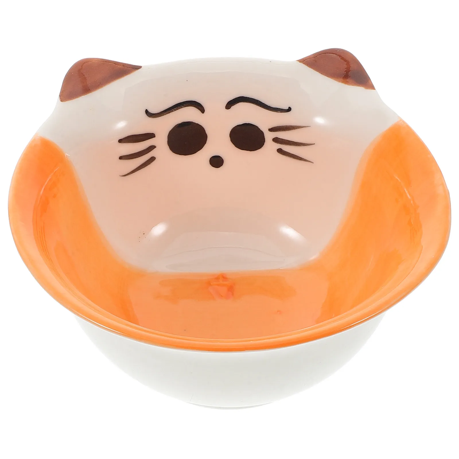 

Милая керамическая миска для риса в японском стиле, маленькая, для детских закусок, порционная миска для малышей, для контроля порций, для детского питания