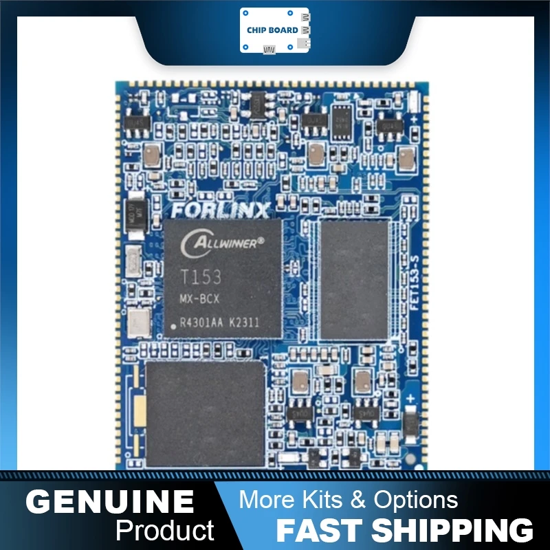 

Forlinx T153 Core Board: Multi-Core ARM Linux SBC with Industrial-Grade Allwinner Design