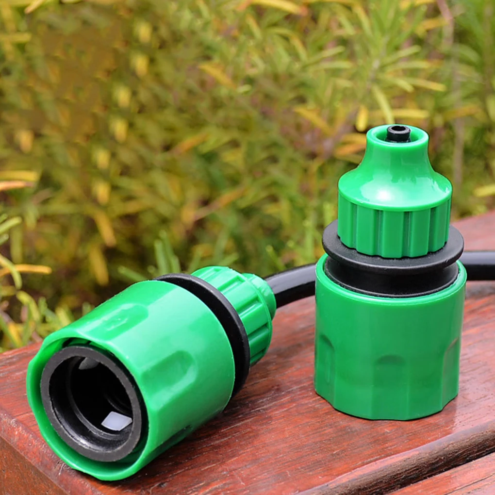 

6pack/lot Durable Irrigation Hose Quick Connector Easy Connection Wide Application ABS Made With ABS