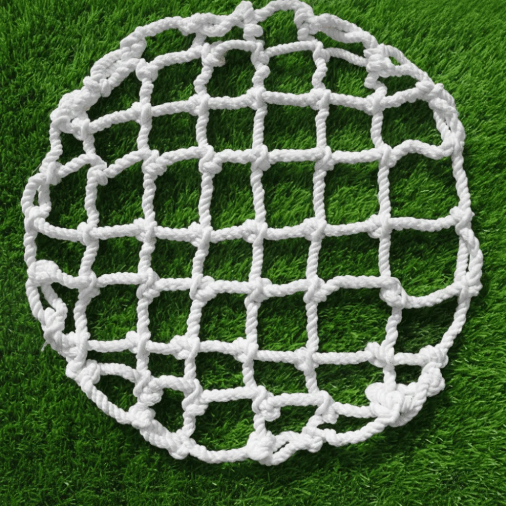 Circular Shape Anti Fall Mesh High Load Bearing Anti Falling Design Protective Net Corrosion Resistant Check Net