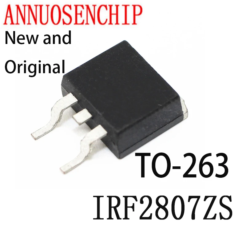 10PCS New And Original TO-263 F2807ZS TO263 IRF2807S IRF2807ZSTRRPBF Field Effect MOSFET 82A 75V N-Channel IRF2807ZS