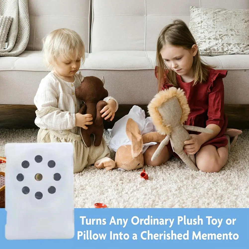 Voice Recorder For Stuffed Animal Record Custom Message For Plush Toy Perfect Sound Box For Voice Gifts Sound Box For Plush B1o1