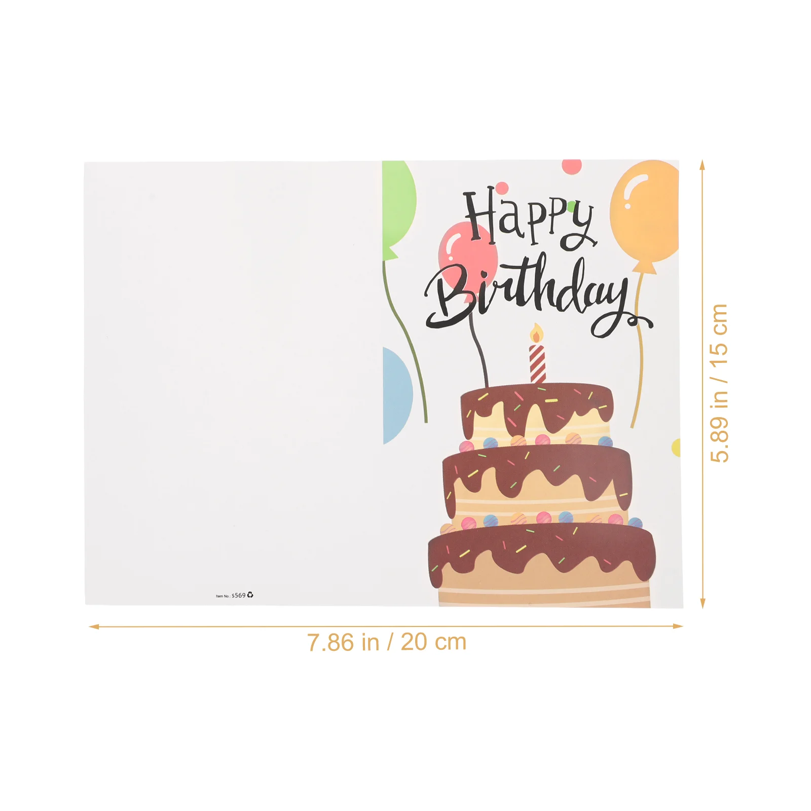 24 Sets Birthday Card Paper Cards Happy Assorted for Party Employees Greeting Bulk Blessing Gift Assortment