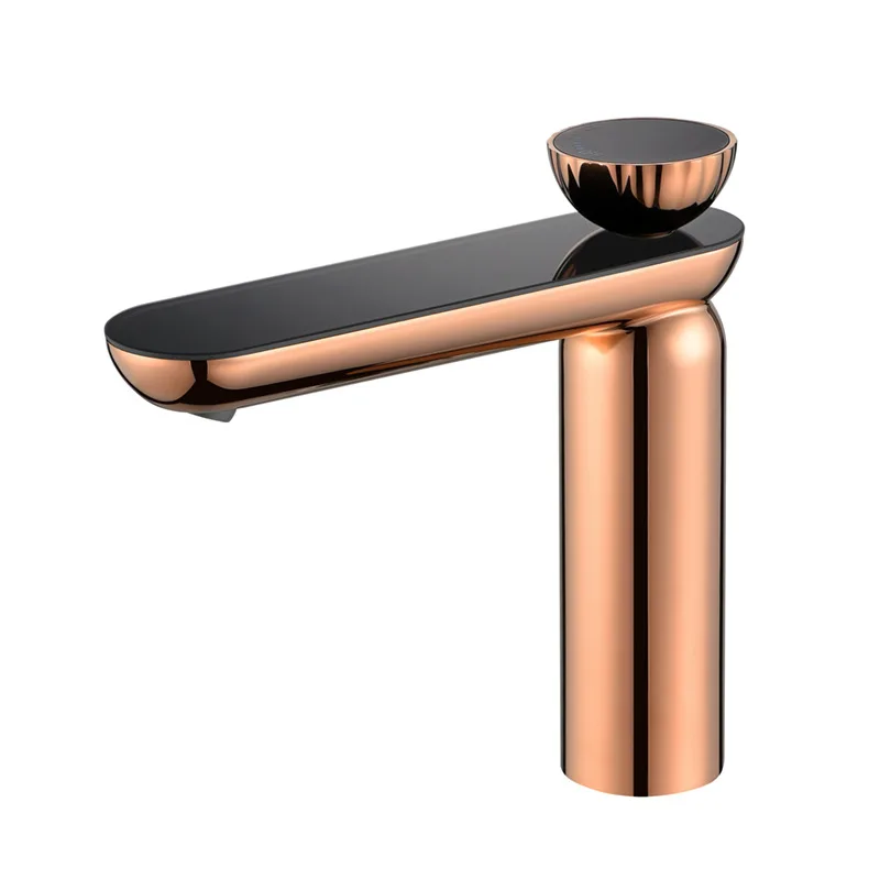 Hot Cold Basin Faucet with Temperature Display for Bathroom Sink Kitchen Hotel Home Use