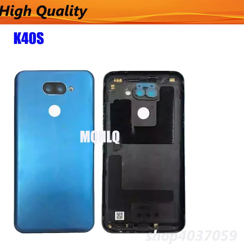

Крышка батарейного отсека для LG K40S, корпус задней двери, задний чехол, запасные части для LG K40s, крышка батарейного отсека