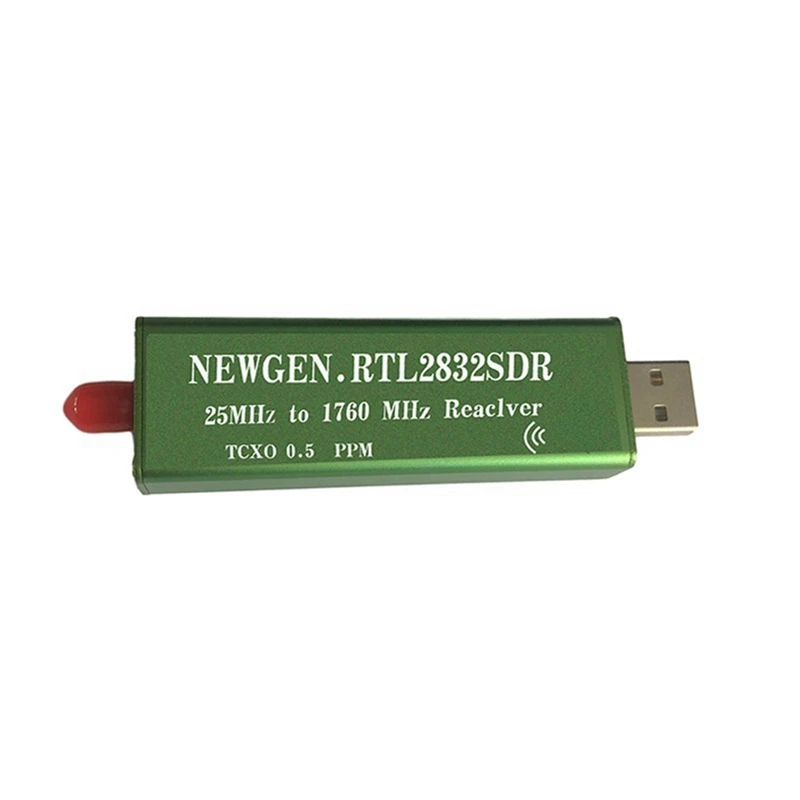 Rtl Sdr 0.5ppm Tcxo Rtl2832u R820t Sintonizador de tv Vara am fm Nfm Lsb sw Software Definido Rádio Sdr Scanner Receptor Usb2.0