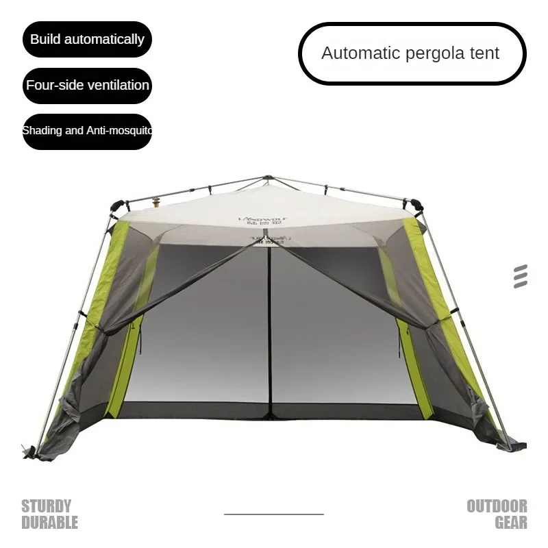 

Outdoor Quick Opening Sunshade Barbecue Self Driving Tour, Sun Protection Beach, Multi Person Canopy, Automatic Cool Tent