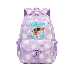 Disney Moana Kids School Bag Cute Backpack for Girls Children Waterproof Backpacks Teenage Large Capacity Book Bag