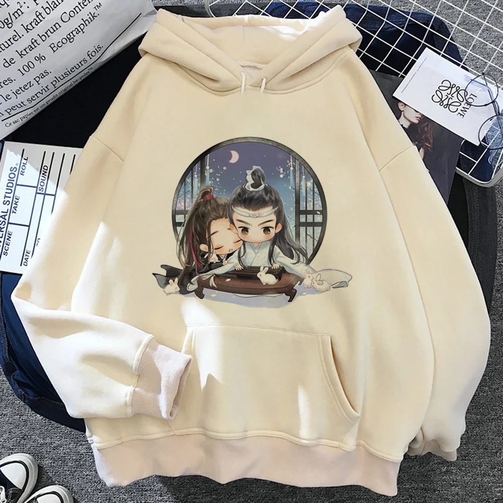 Mo Dao Zu Shi hoodies women Kawaii long sleeve top graphic gothic sweatshirts women 90s Hood