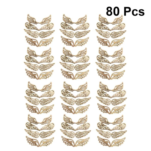 80pcs Angel Wings Unfinished Wood Chips Craft DIY Wood Slices Christmas Tree Slices Unfinished Wood Ornament Christmas Gift Tags - AliExpress 80pcs-angel-wings-unfinished-wood-chips-craft-diy-wood-slices-christmas-tree-slices-unfinished-wood-ornament-christmas-gift-tags-aliexpress