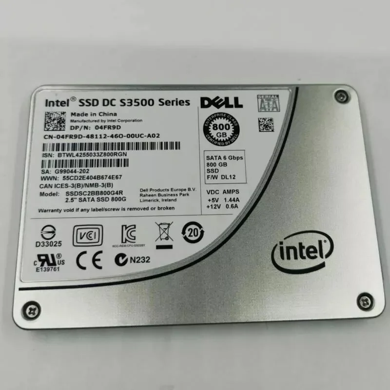 SSD DC S3500 Series 800G 2.5