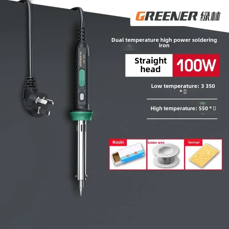 مجموعة مكواة لحام بدرجة احترافية 220 فولت للإصلاح واللحام، شعلة لحام عالية الطاقة، قلم لحام كهربائي #3