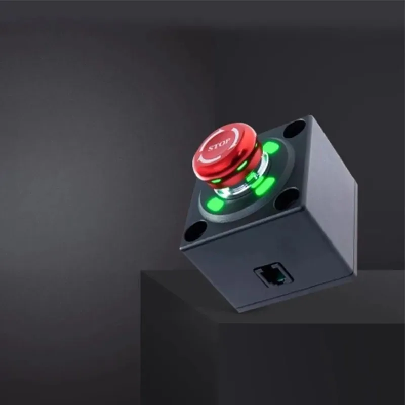 Emergency Stop Switch Crystal Head Racing Simulator Direct Drive Base Quickly Loses Power For SIMAGIC