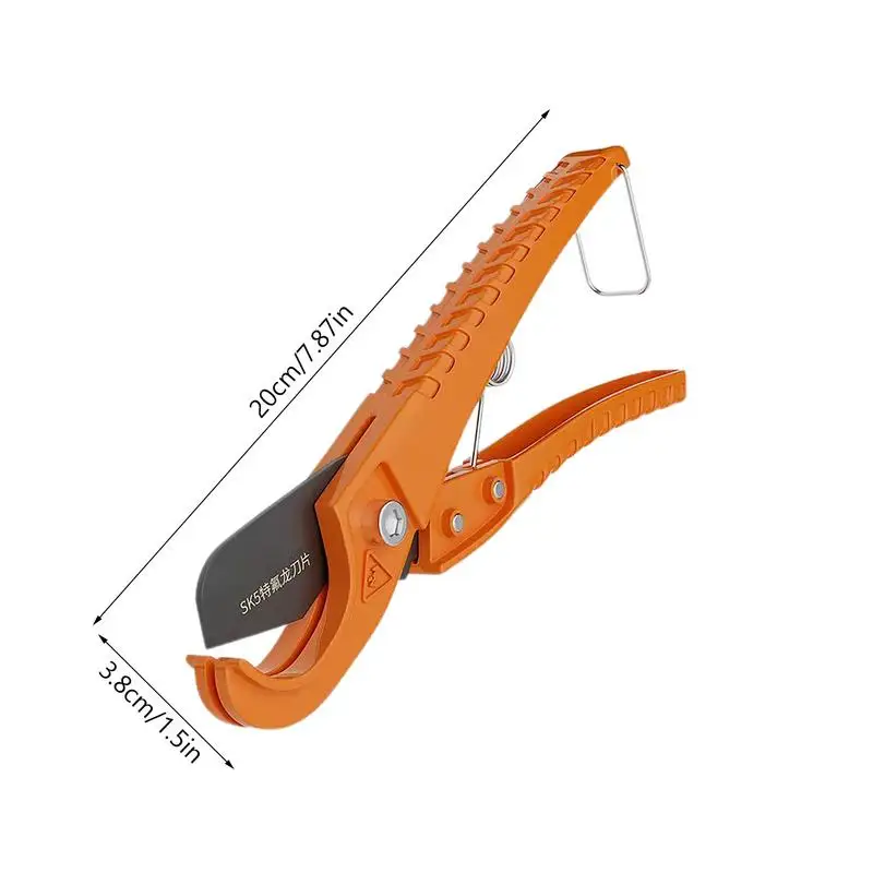 PVC Pipe Cutter Handheld Portable Cutter For Pipes Hand Cutters For Large Diameter Hose For Home Appliance Repair Automotive