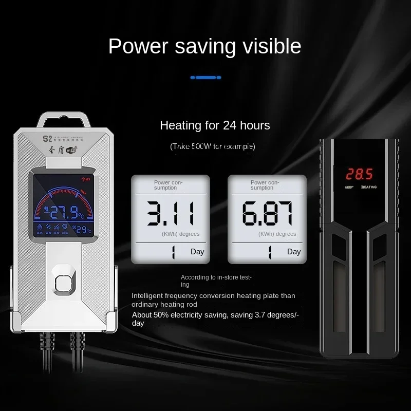 加熱棒自動恒温水槽小型周波数変換省エネ加熱棒