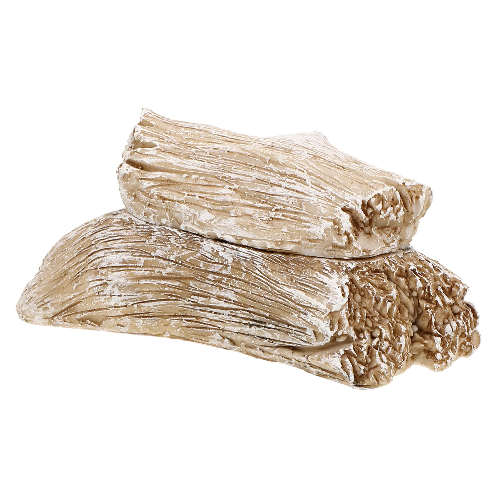 صندوق مخفي المفاتيح الخارجي حامل مفاتيح الحديقة من الراتنج الطبيعي مع تصميم مقلد لتخزين المفاتيح بشكل آمن العناصر الصغيرة النقدية السرية