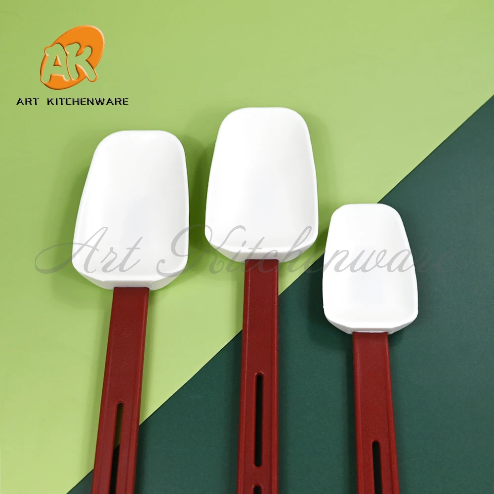 Spatulas Silicone Heat Resistant Spatula Silicone Rubber Scraper Spatula for Kitchen Use