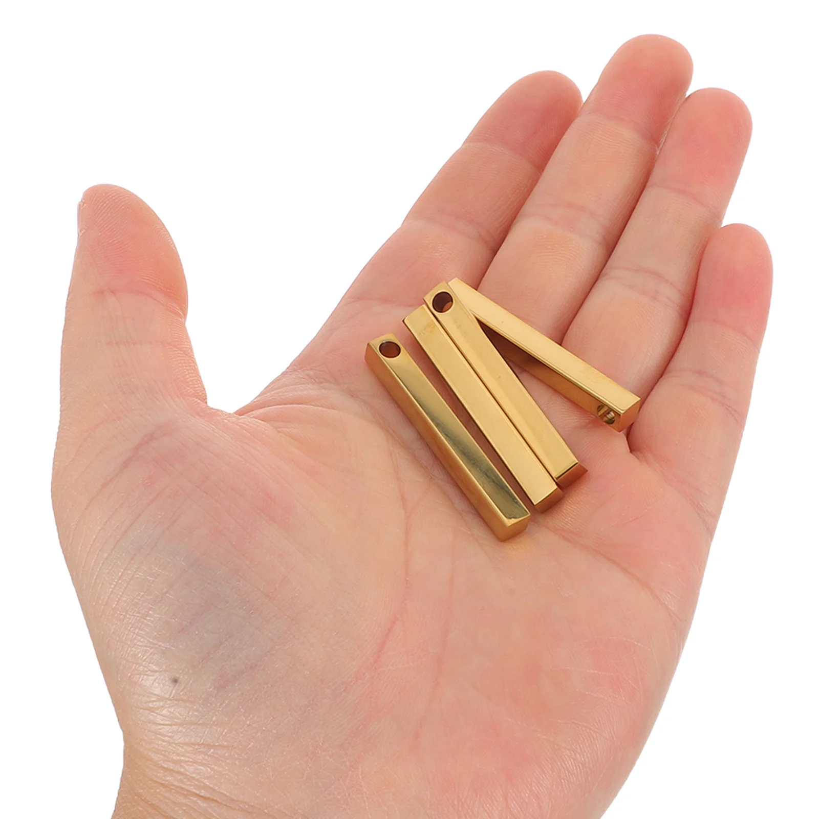 

10 шт. заготовок для гравировки из нержавеющей стали: прямоугольные брелоки-подвески для изготовления ожерелий, браслетов, именных бейджей