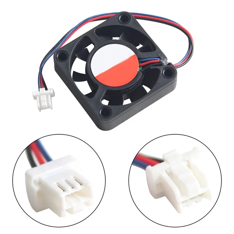 

Охлаждающий вентилятор Optimal 4010, 5 В постоянного тока, вентиляторы с вращающейся скоростью 8000 для 3D-принтера Prusa MK4/XL