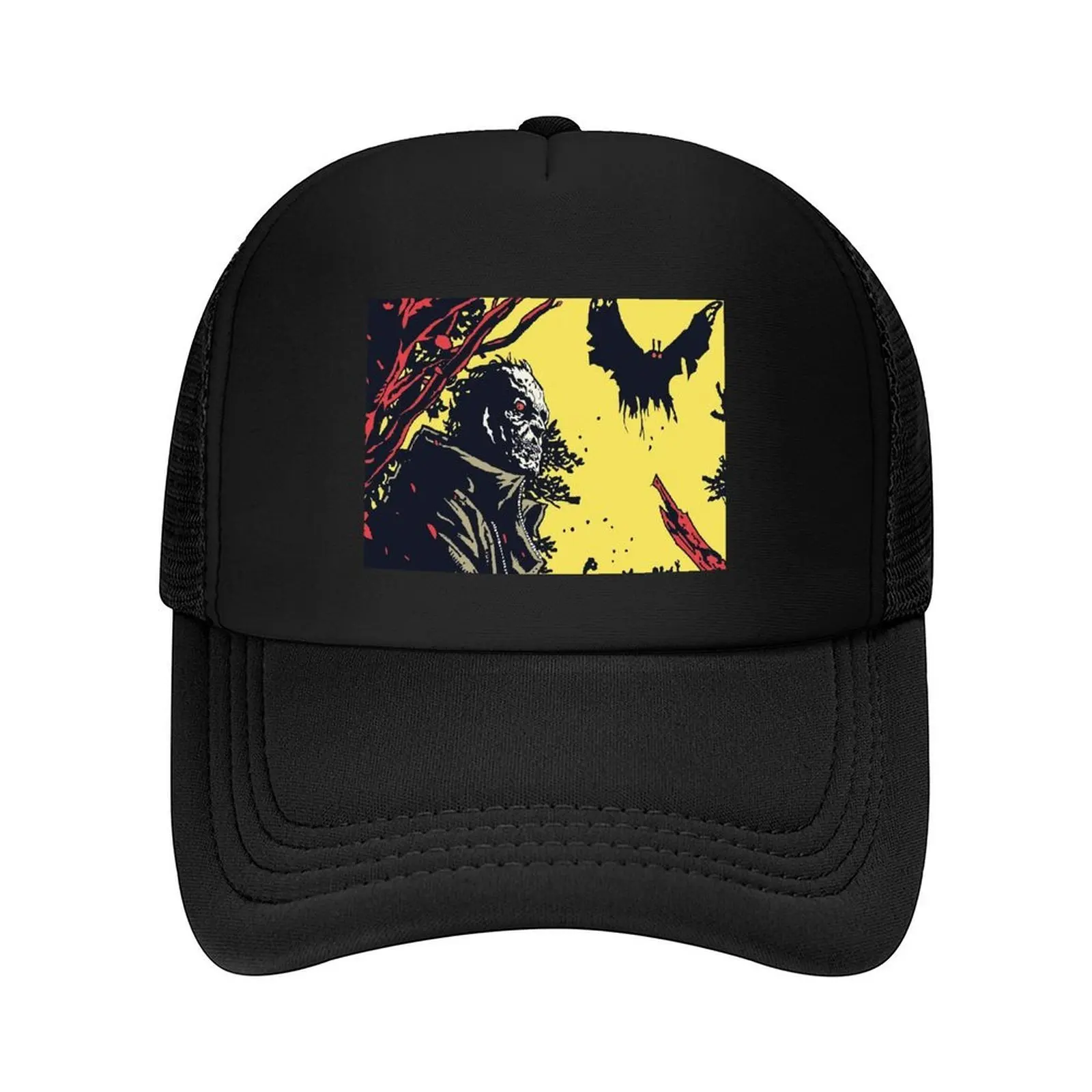 

The Mothman and Indrid Cold Baseball Cap hard hat luxury caps Unique hats Military Cap Man Girl'S Hats Men's