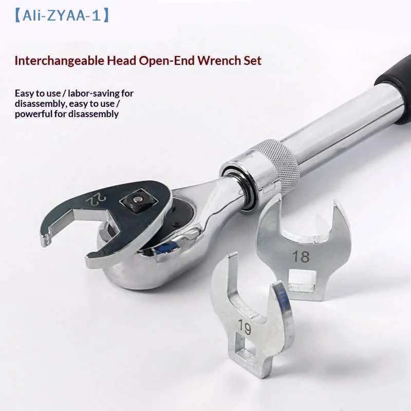 【ZYAA-1】9/11 Pcs Flare Nut Wrench Set Crowfoot Wrench Set With Storage Rack Horn Dual Purpose Wrenches Tool Kit For 3/8