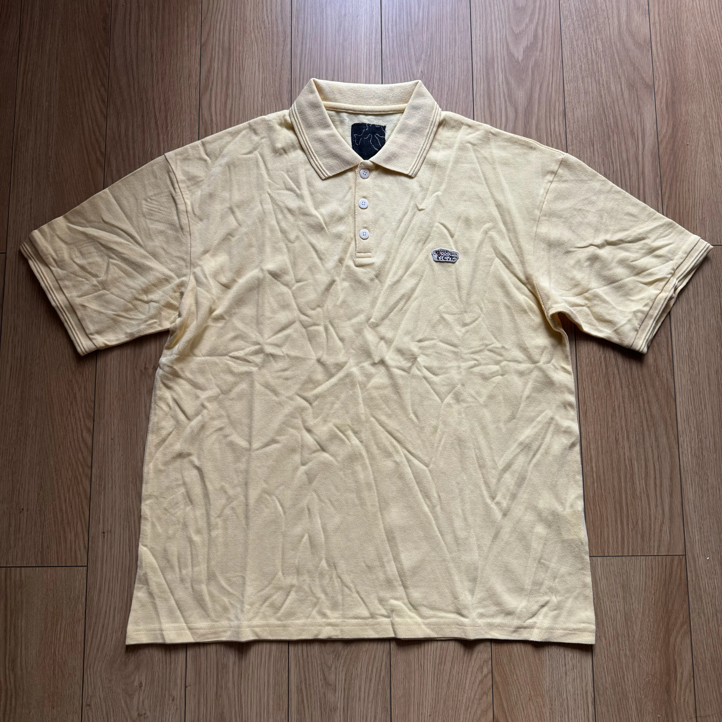 2024ss Top Quality VISVIM Carp Logo Embroidery Vintage Polo Shirt Men T-shirt Streetwear Clothing Crop Top Y2k Clothes