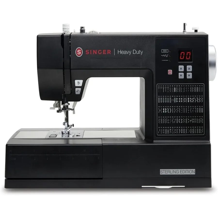 ماكينة خياطة استرلينية شديدة التحمل 6600C مع مجموعة ملحقات محرك قوي مع قوة ثقب محسنة 215 تطبيق غرزة #1