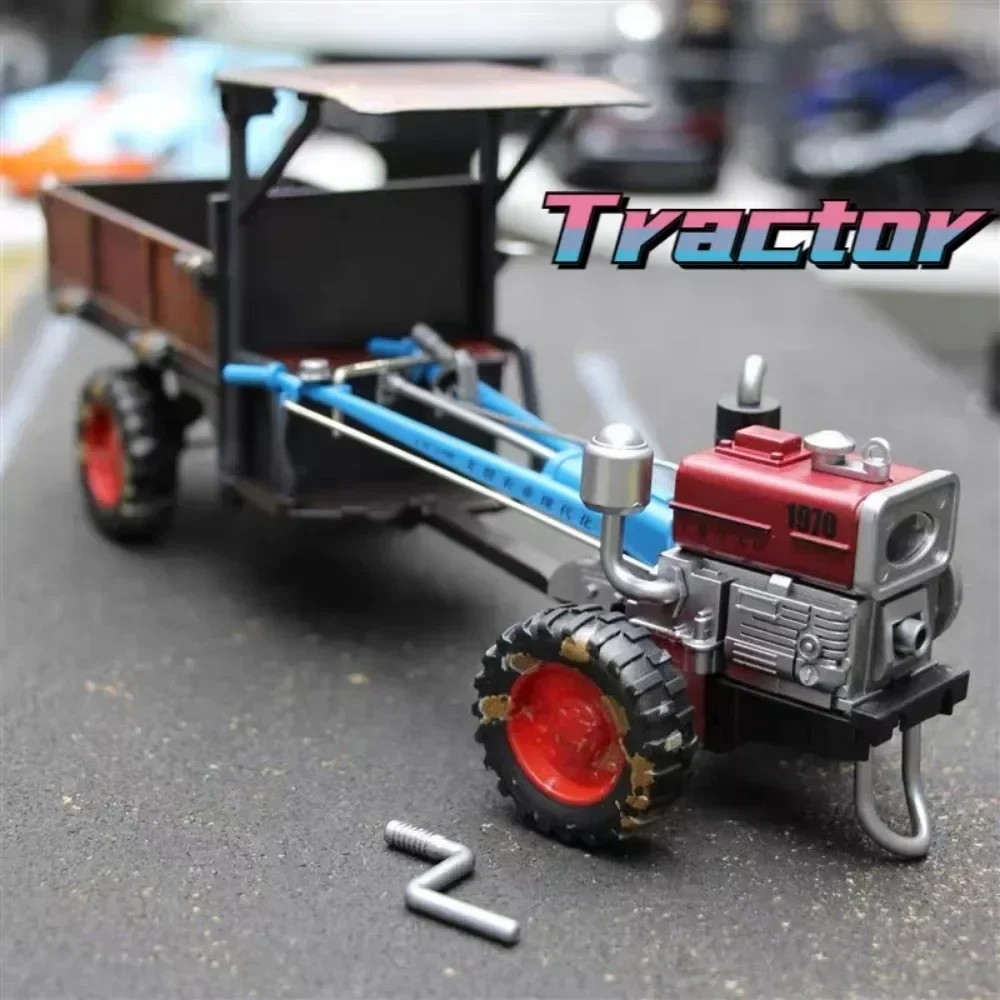 

Big Size 31CM Tractor Model Toy Alloy Diecast Simulated UtilityVehicle UTV Car Models Toys for Children Collection Boys Gifts