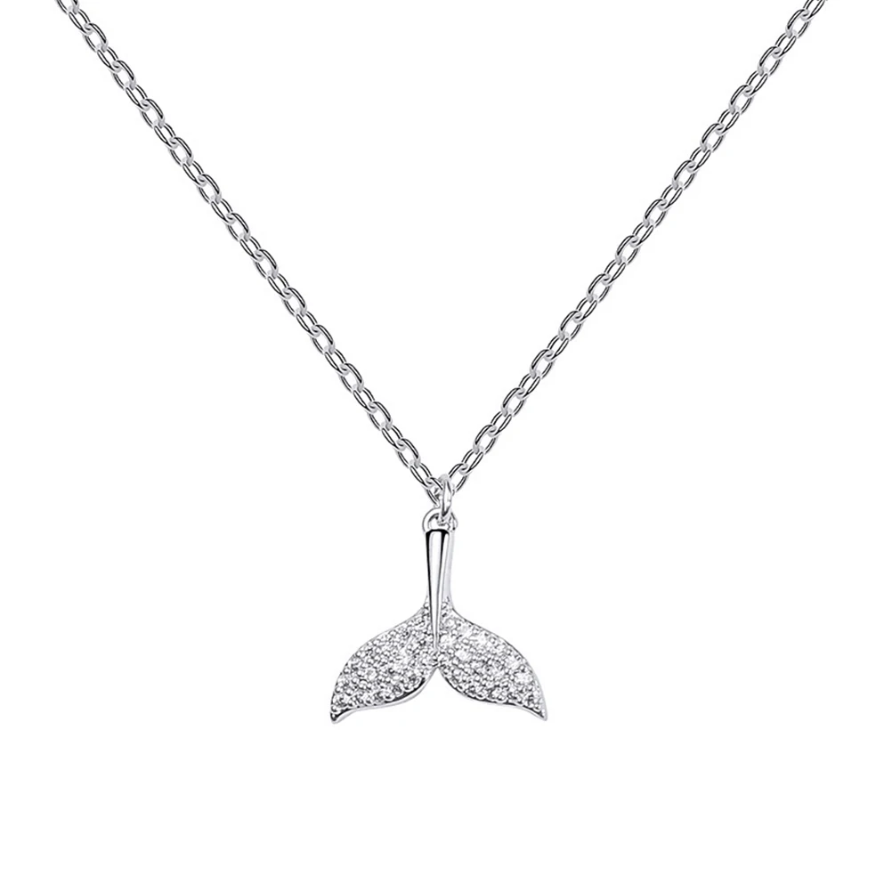 

Chic Necklace Mermaid Design Women'S Lightweight Clavicle Chain Trendy Fashion Gift For Her Elegant Birthday Present