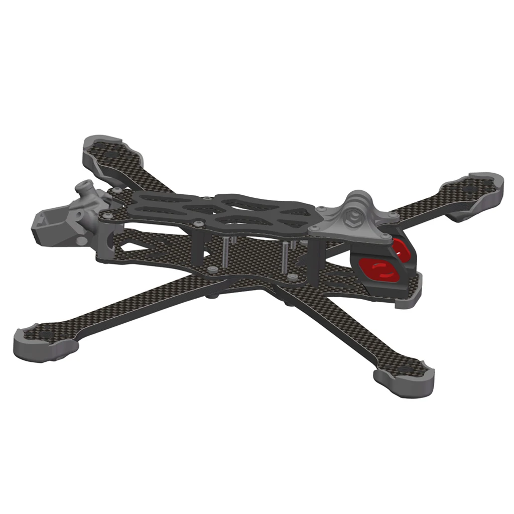 APEX EVO 10-Zoll 3K Carbonfaser FPV-Rahmen für CADDX Vista Polar Nebula Pro für DJI O3 Air Unit RC Drohne Quadcopter – Detail 12