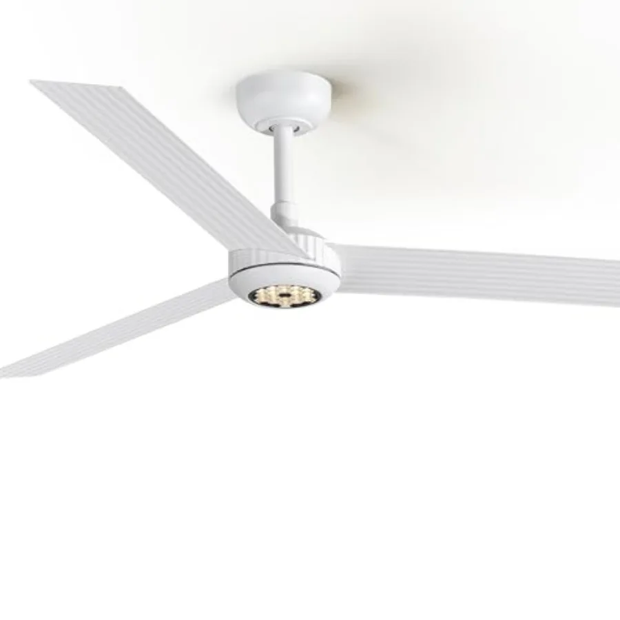 

Ceiling Fans with Lights, Metal Body Fan, Finish, Dimmable, Noiseless, Reversible DC Motor, Remote Control, 6-Speed