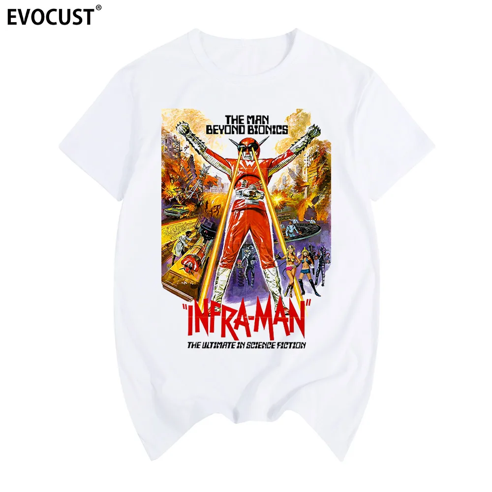 

Футболка Inframan, хлопковая мужская футболка, новая футболка, женская модная футболка унисекс