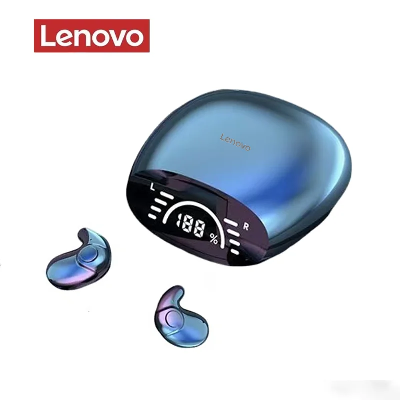 سماعات لينوفو ميني بون توصيل بلوتوث للألعاب، سماعات هاي فاي لاسلكية للنوم، سماعات أذن رياضية غير مرئية مقاومة للماء #1