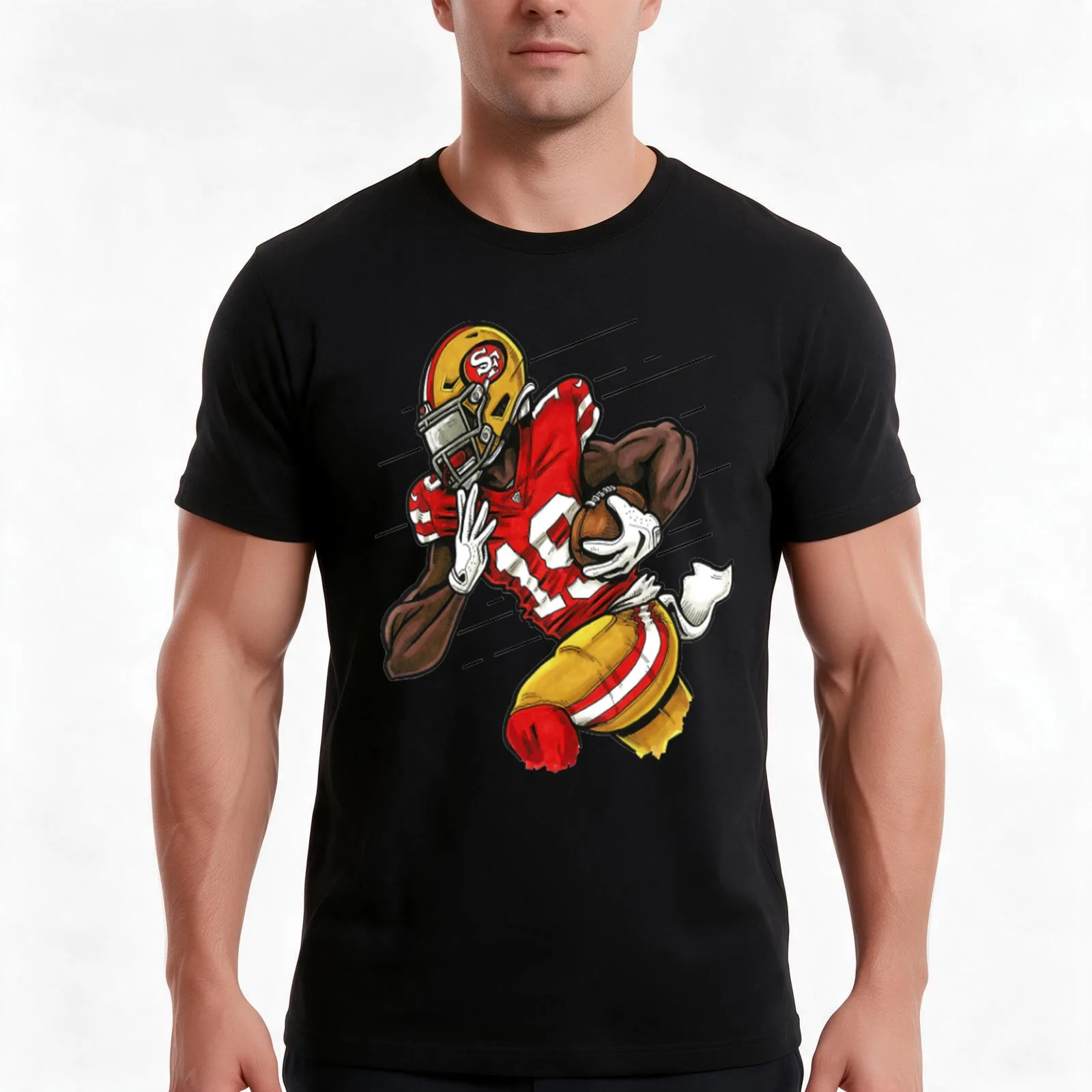 deebo is back T-Shirt, Summer Casual Cotton Tee, Oversized Streetwear Tops, Vintage Graphic Print, Loose Fit Short Sleeve