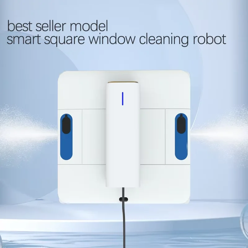 Fully Automatic Window Cleaning Robot Electric Remote Control Water Spray Window Cleaning Machine with Path Planning Function
